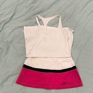 Nike dri-fit skirt set
